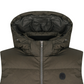 Castelbajac Men's Detachable Hooded Duck Down Vest - Khaki