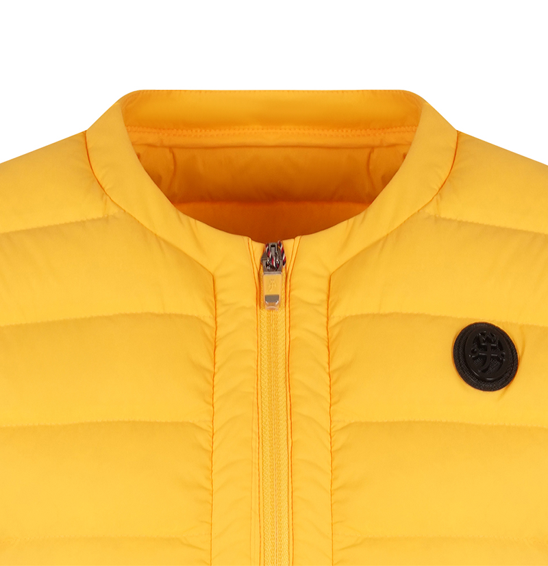 Castelbajac Women's Lightweight Duck Down Padded Vest - Yellow