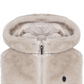 Castelbajac Women's Fur Duck Down Padded Vest - Grey