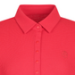 Castelbajac Women's Mixed Material Collared Short Sleeve T-shirt - 2 Color