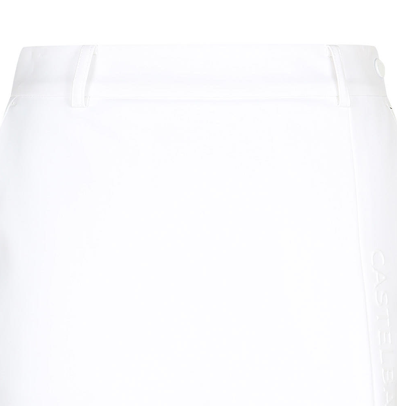 Castelbajac Women's Logo Embossed H-Line Culotte Skirt - 2 Colors