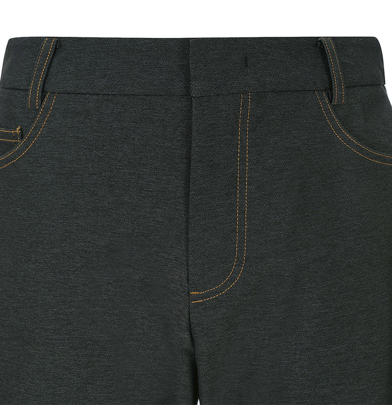 Castelbajac Men's Denim-like Pants - Black