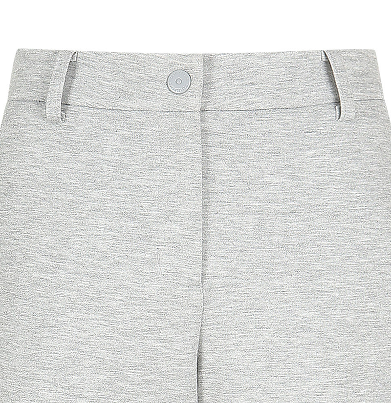 Castelbajac Women's Tape-Detailed Straight Pants - M/Grey