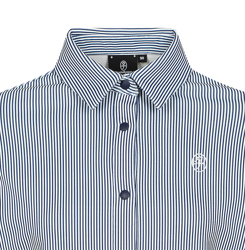 Castelbajac Women's Striped Artwork Shirt - 2 Colors