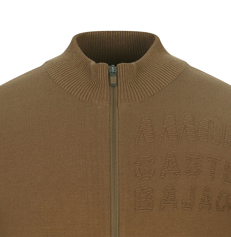 Castelbajac Men's Logo Zip-up Knit Cardigan - 2 Colors