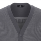 Castelbajac Men's Logo Jacquard Knit Cardigan - D/Grey