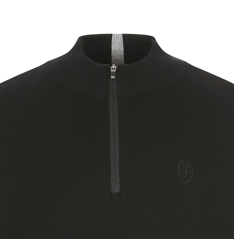 Castelbajac Men's Line Color Block Half-Zip Knit - 2 Color