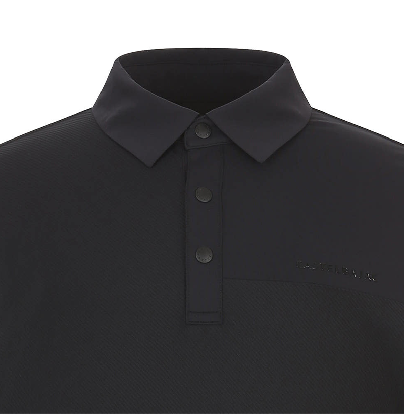Castelbajac Men's Mixed Material Collared T-shirt - 2 Colors