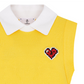 Castelbajac Women's Collared Contrast Knit Vest - 2 Colors