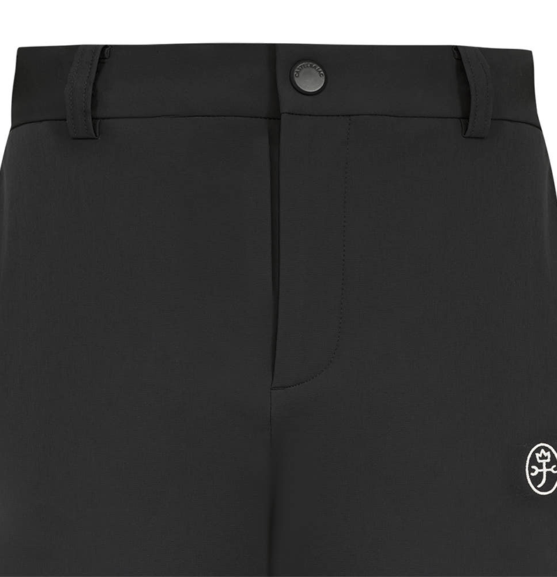 Castelbajac Men's Slim Fit Basic Pants - Black