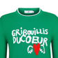 Castelbajac Women's Lettering Point Sweater - Green