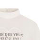 Castelbajac Women's Hotfix Half-Length T-Shirt - Ivory