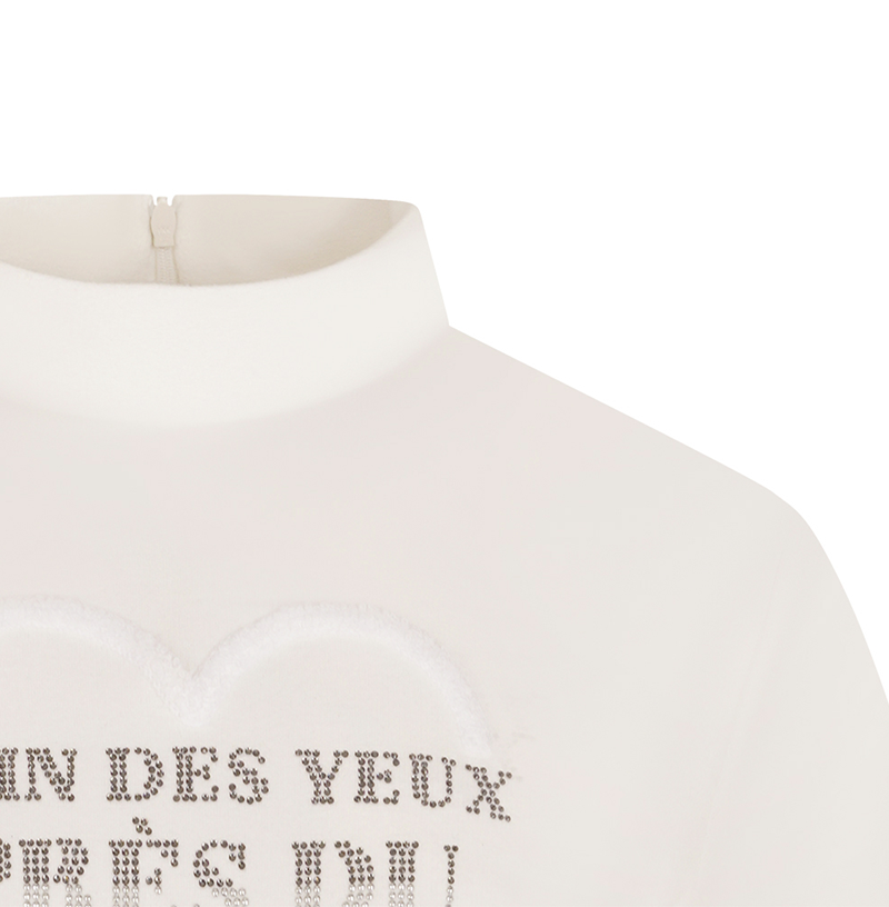 Castelbajac Women's Hotfix Half-Length T-Shirt - Ivory