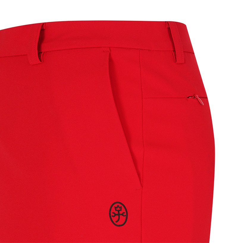 Castelbajac Men's Doing Fit Basic Pants - Red