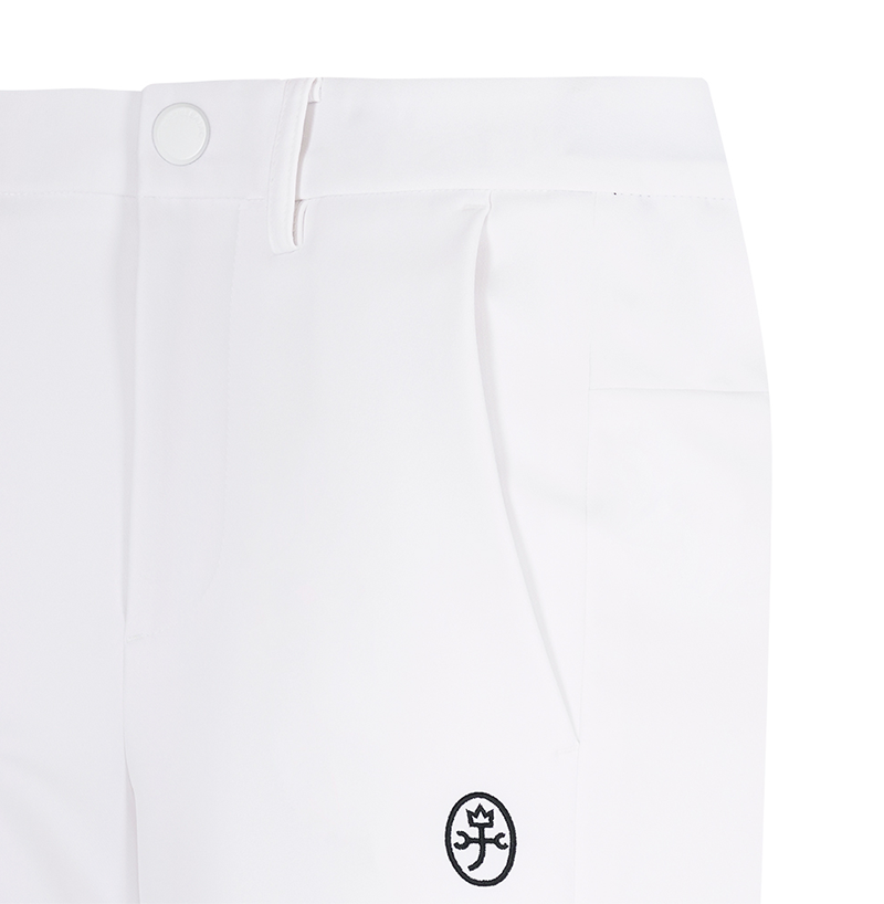 Castelbajac Men's Doing Fit Basic Pants - White