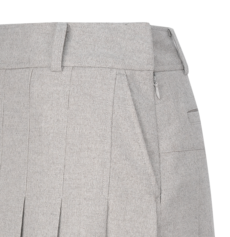 Castelbajac Women's Two-Tone Pleated Culottes - Beige