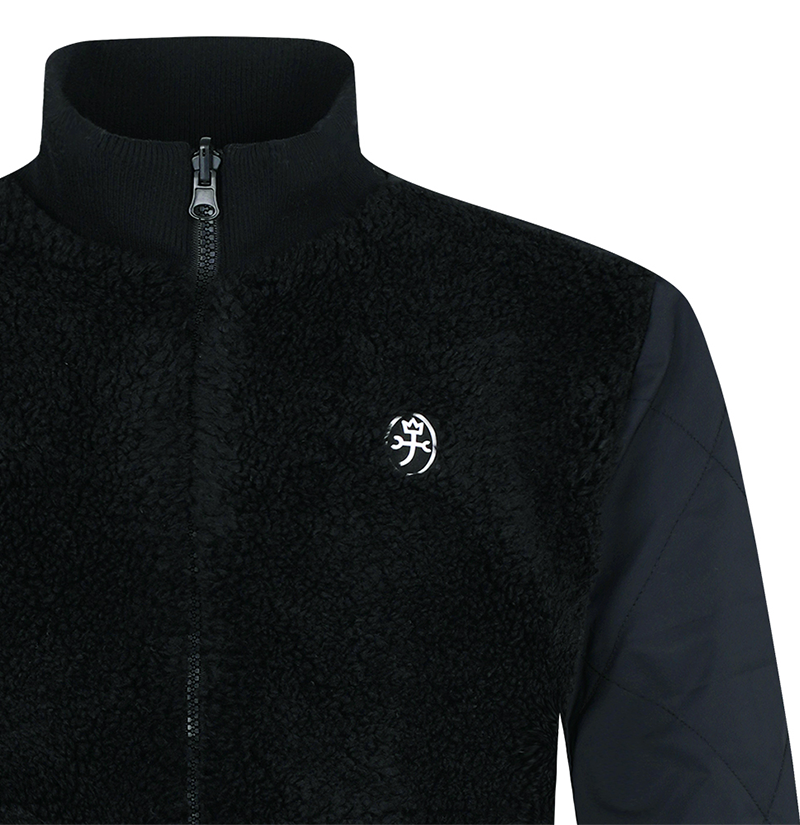 Castelbajac Men's Soft Fleece Padding - Black