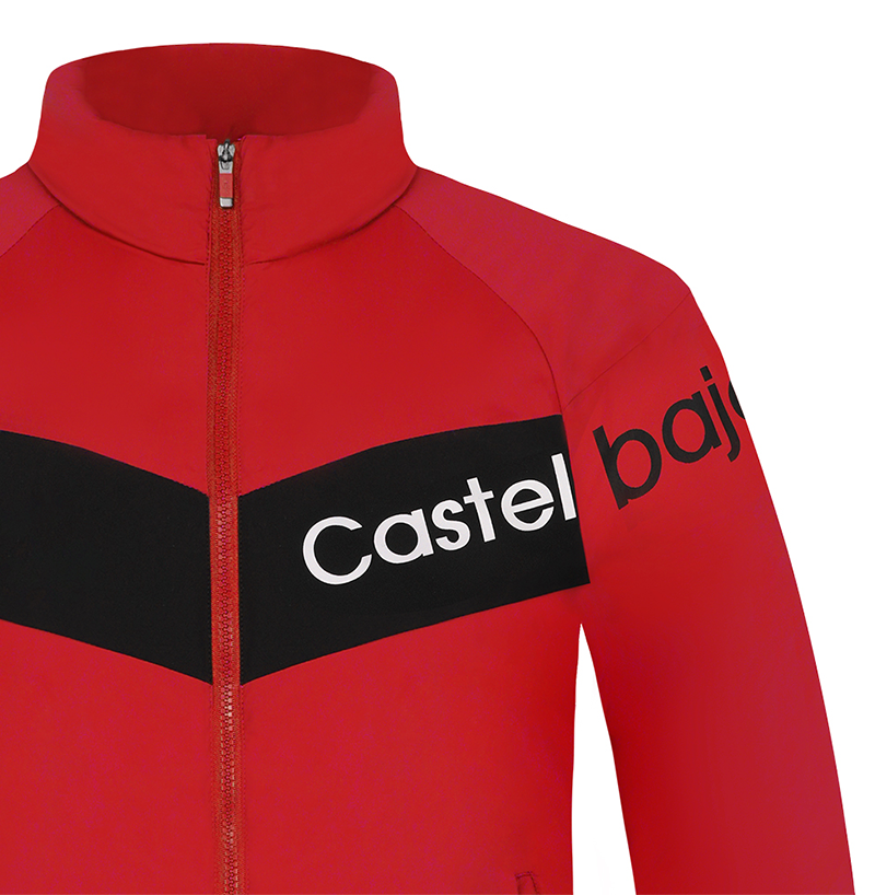 Castelbajac Men's Woven Blouson Padding - Red