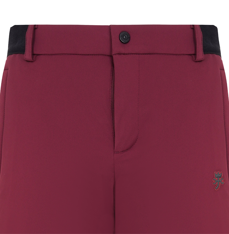 Castelbajac Men's Bonded Stretch Pants - Wine