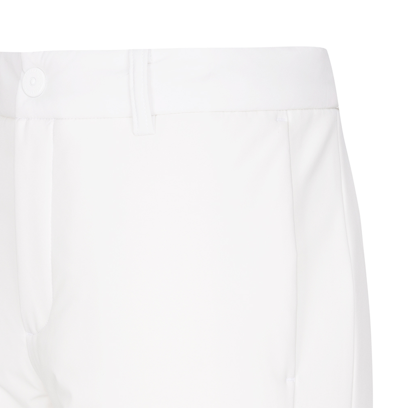 Castelbajac Men's Stretch Padded Mink Pants - White