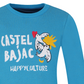 Castelbajac Women's Lettering Round Sweater - Blue
