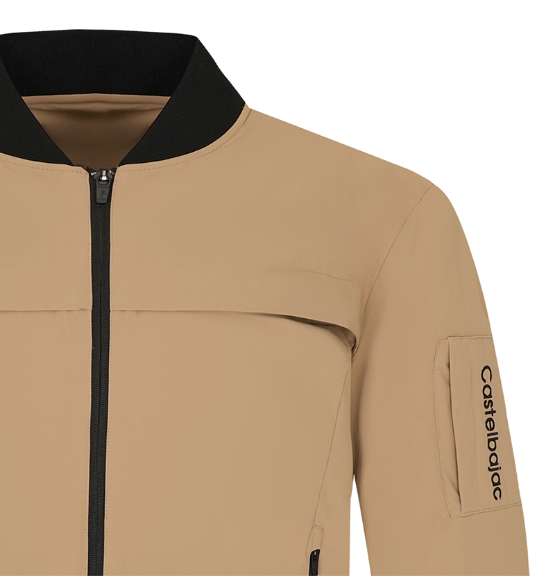 Castelbajac Men's Zip-up Blouson - Beige