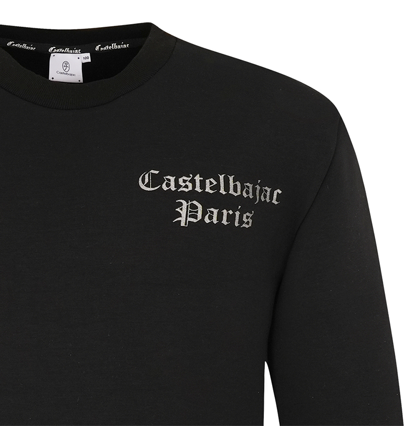Castelbajac Men's Set-Up Man-to-Man - Black
