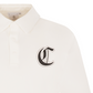 Castelbajac Men's Modified Logo Long-Sleeve Eri T-Shirt- White