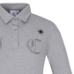 Castelbajac Women's Chest Point Collar T-Shirt - M/Grey
