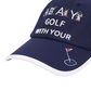 Castelbajac Men's Color Block Point Character Embroidery Ball Cap - Navy