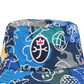 Castelbajac Women's Pattern Waterproof Bucket Hat - Navy