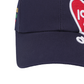 Castelbajac Women's Artwork Embroidery Point Ball Cap - Navy