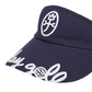 Castelbajac Women's Embroidered Ribbon Sun Cap - Navy