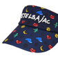 Castelbajac Women's Pixel Pattern Basic Sun Cap - Navy