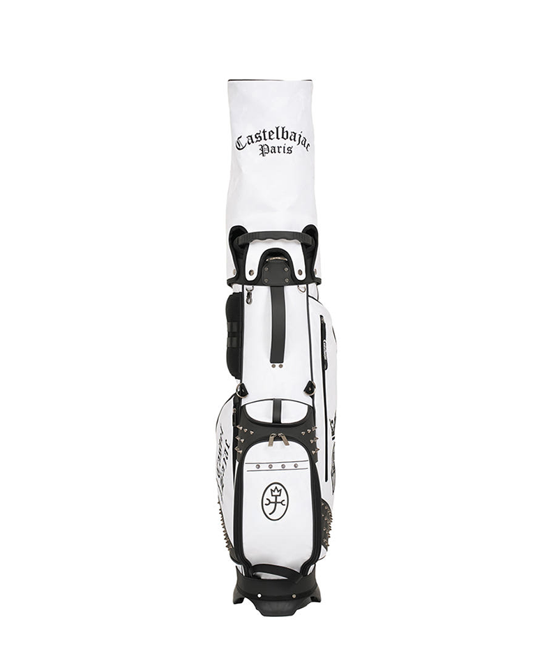 Castelbajac Men's Camouflage Caddy Bag - White