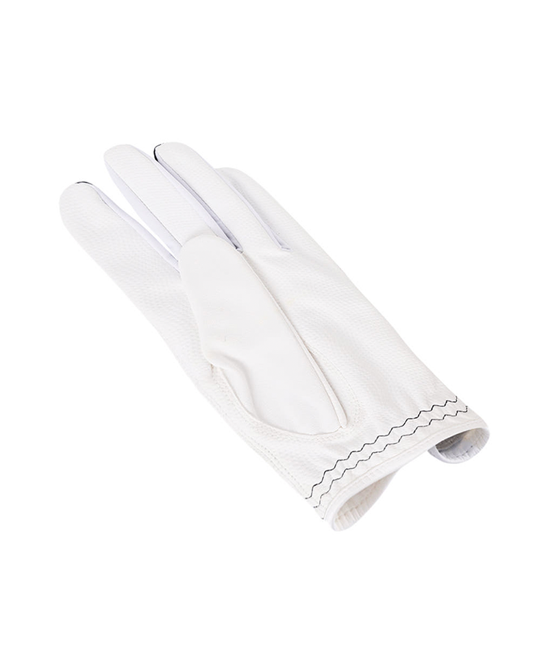 Castelbajac Men's Synthetic Leather Slogan Gloves - Black