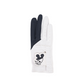 Castelbajac Women's Synthetic Leather Character Two-Handed Gloves - Black