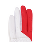 Castelbajac Women's Synthetic Leather Character Two-Handed Gloves - Red