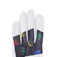 Castelbajac Women's Printed Mesh Gloves - Navy