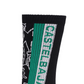 Castelbajac Men's Season Pattern Point Long Socks - Black