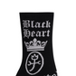 Castelbajac Men's Capsule Line Pattern Point Long Socks - Black
