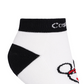 Castelbajac Women's Color Block Character Ankle Socks - Black