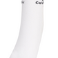 Castelbajac Women's Heart Point Mid-calf Socks - White