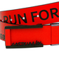 Castelbajac Men's Print Buckle Belt - Red