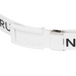 Castelbajac Men's Print Buckle Belt - White