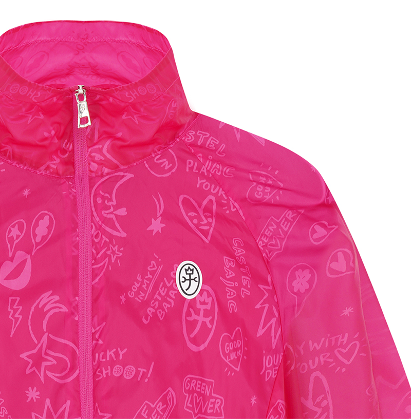 Castelbajac Women's Back String Windbreaker -  2 Colors