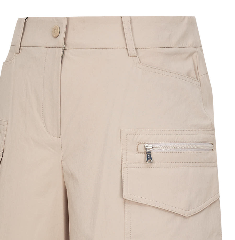 Castelbajac Women's Outpocket Shorts - Beige