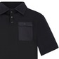Castelbajac Men's Woven Hybrid Polo Pullover Knit - 2 Colors