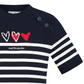 Castelbajac Women's Striped Short-Sleeve Sweater - 2 Colors