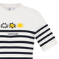 Castelbajac Women's Striped Short-Sleeve Sweater - 2 Colors